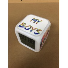 BATTERY OPERATED LED DIGITAL PERSONALISED ALARM CLOCK BATTERY OPERATED LED DIGITAL PERSONALISED ALARM CLOCK