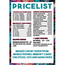 PRICELIST
