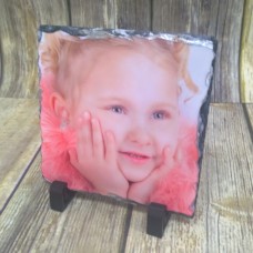 YOUR PHOTO ON SQUARE ROCK SLATE YOUR PHOTO ON SQUARE ROCK SLATE